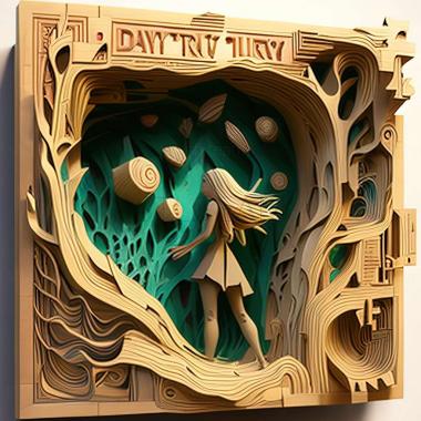 3D model Gravity Rush game (STL)